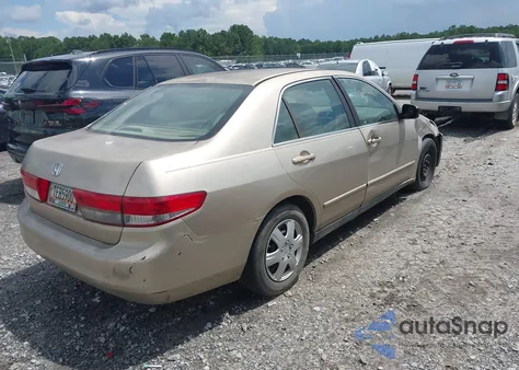2003 Honda Accord 2.4 Lx from USA, damaged, VIN 1HGCM56323A041049